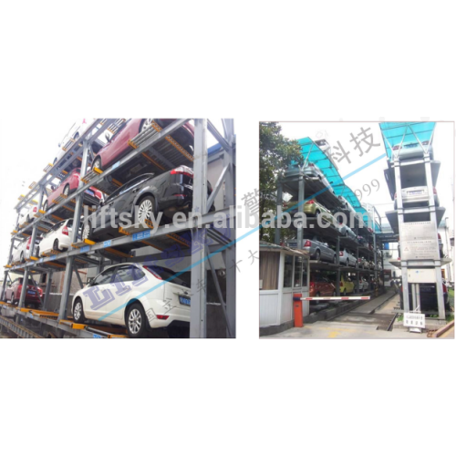 Bilateral aisle-stacking Parking System